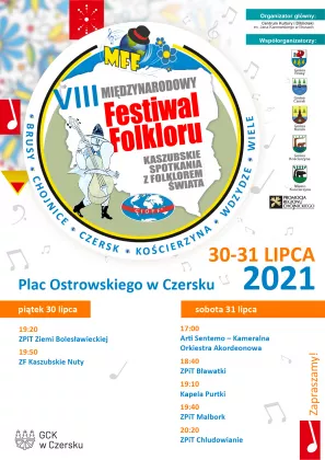 Międzynarodowy Festiwal Folkloru - Kaszubskie Spotkania z Folklorem Świata 2021 - Brusy