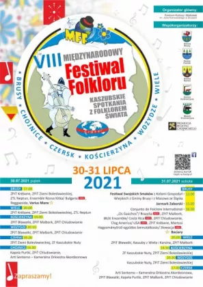 Międzynarodowy Festiwal Folkloru - Kaszubskie Spotkania z Folklorem Świata 2021